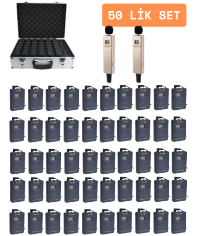 ZDK-800R 50 Lik Hac Umre Rehber Kulaklık Sistemleri 