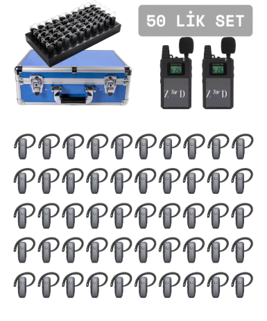 ZDK-621RJ 50 Lik Hac Umre Rehber Kulaklık Sistemleri 