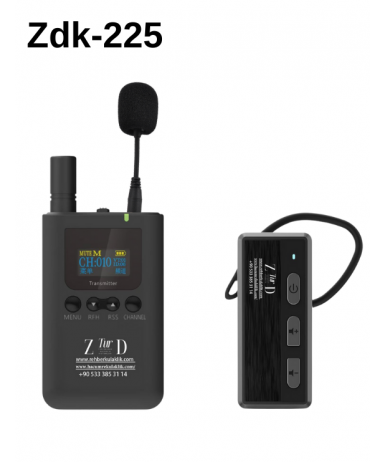 ZDK-225 25 Li Hac Umre Rehber Kulaklık  Sistemleri 